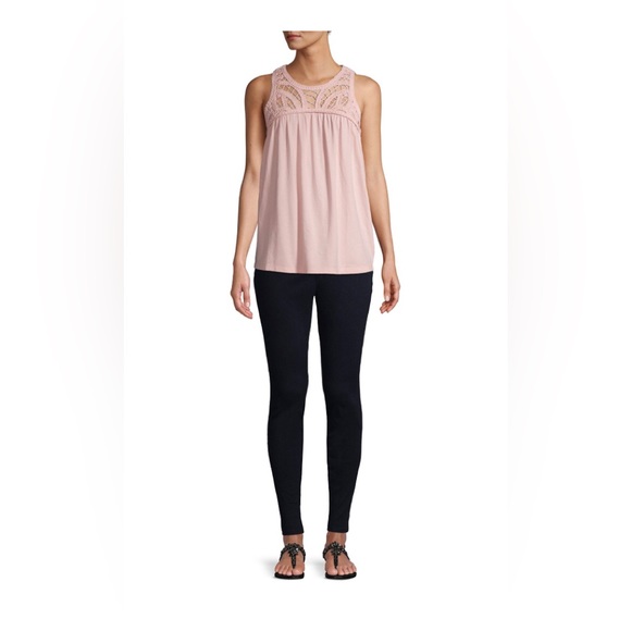 Womens TIME & TRU Dark BlueJeggings Size XS 0-2 Pull On New - Picture 4 of 7